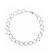 Sterling Silver 10 inch Comfortable Beaded