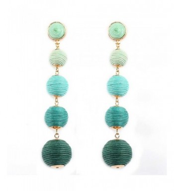 Rosemarie Collections Shoulder Earrings Turquoise