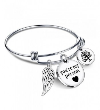 Bracelets Bangle Pendant Friends Stainless