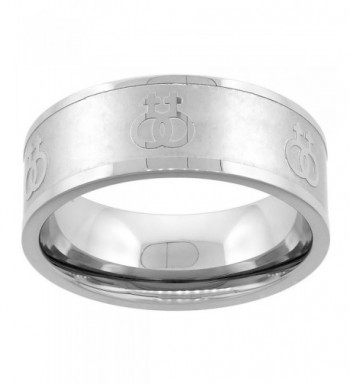 Stainless Steel Lesbian Symbols Wedding