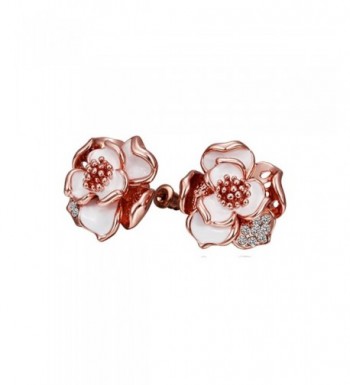Chic Lotus Earrings Enriched Swarovski