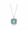 Pretty Classic Silver Crystal Necklace