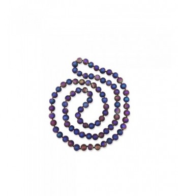 Genuine Semi precious Peacock Infinity Necklace