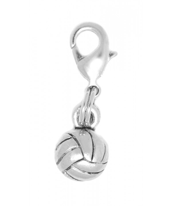 Clayvision Volleyball Zipper bracelets decoration