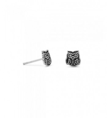 Cute Earrings Antiqued Sterling Silver