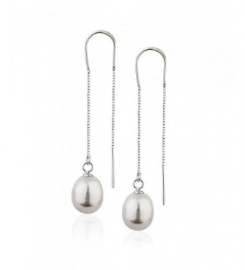 Sterling Cultured Freshwater Earrings Threader