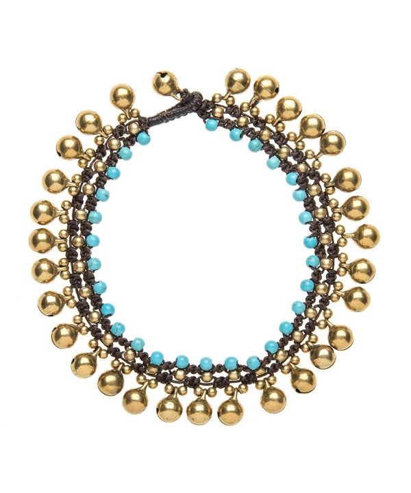 81stgeneration Womens Simulated Turquoise Bracelet