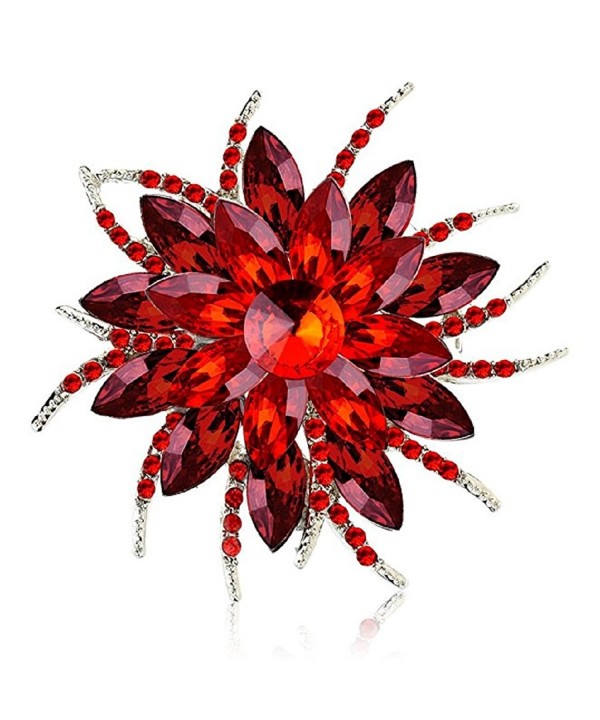 Holiday Discount Ailer Fashionable Brooch Red