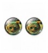 Cartoon Smiling Cheshire Earrings Christmas