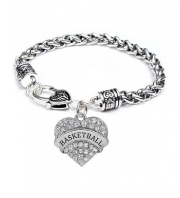 Basketball Gifts Heart Bracelet Women