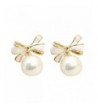 Bowknot Dropearrings Simulation Earrings Pierced