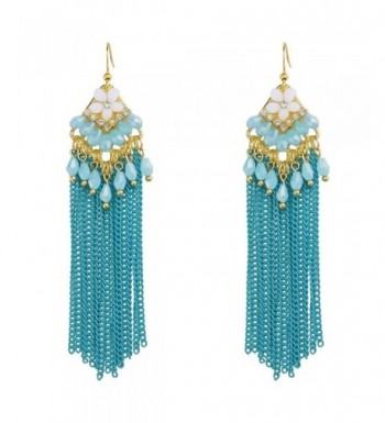 Handmade Chandelier Earrings Bohemia Crystal