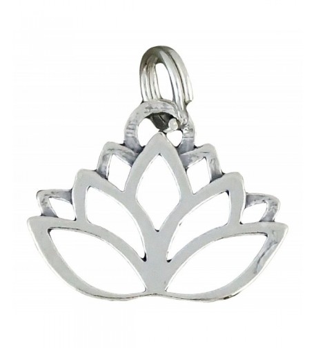 Corinna Maria Sterling Silver Lotus Flower