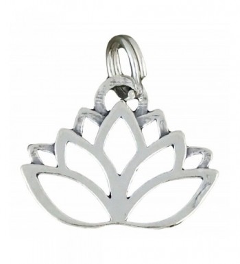 Corinna Maria Sterling Silver Lotus Flower