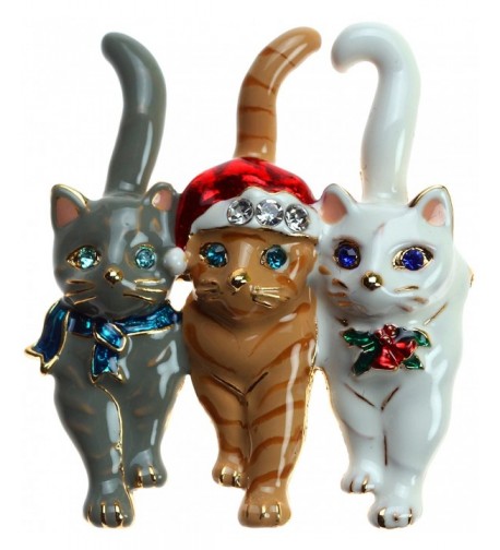 Lova Jewelry Christmas Triple Cat