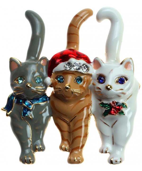 Lova Jewelry Christmas Triple Cat