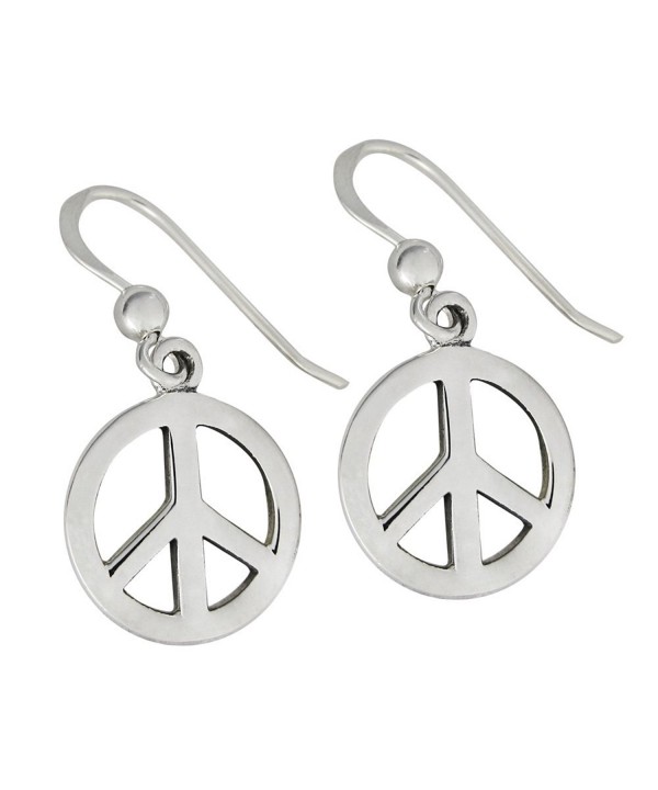 Sterling Silver Symbol Earrings Jewelry