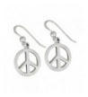 Sterling Silver Symbol Earrings Jewelry