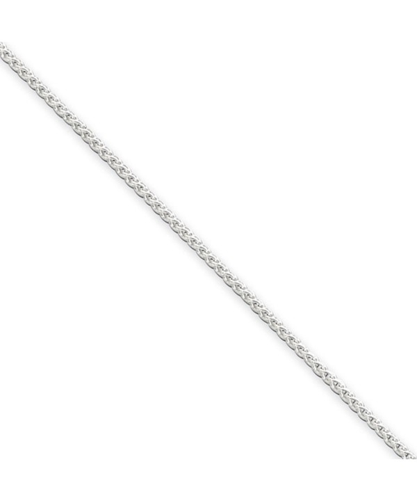 1 25mm Sterling Silver Round Necklace