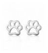 Ashley Jeweller Sterling Pawprint Earrings