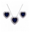 Forever Sapphire Pendant Necklace Jewelry