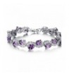 Jade Angel Platinum Zirconia Bracelet