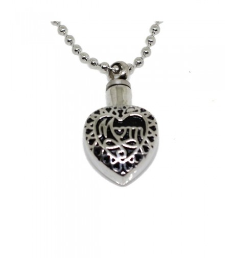 Cremation Jewelry Stainless Pendant Necklace