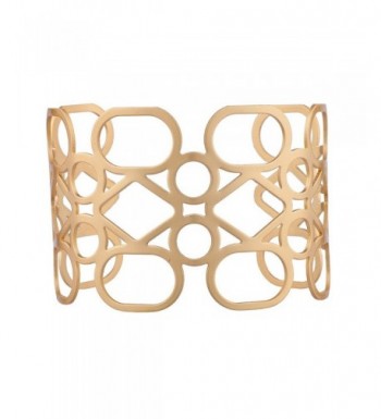 Lux Accessories Cuff Pattern Bracelet