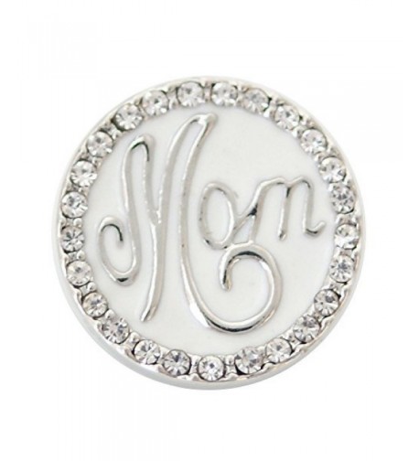 Interchangeable Snap Jewelry Enamel Mom