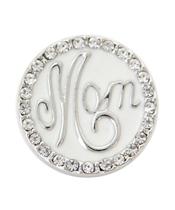 Interchangeable Snap Jewelry Enamel Mom