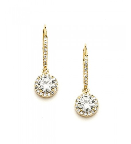 Mariell Delicate Zirconia Earrings Everyday