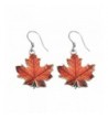 Danforth Maple autumn Pewter Earrings