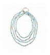 BjB Faceted Beaded Infinity Necklace