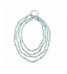 BjB Faceted Beaded Infinity Necklace