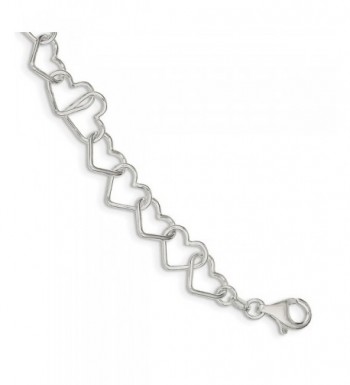 Sterling Silver Polished Link Bracelet