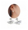 SUNSCSC Crystal Rhinestone Dangle Earrings