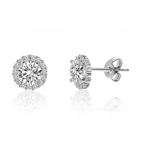 Lesa Michele Zirconia Earring Sterling