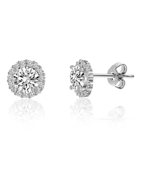 Lesa Michele Zirconia Earring Sterling