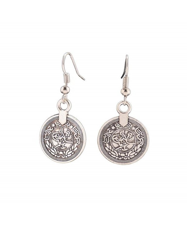 Andyle Vintage Tibetan Embossed Earrings