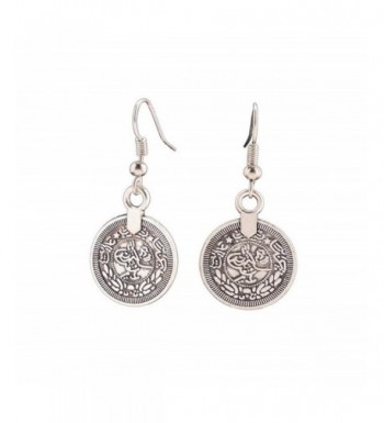 Andyle Vintage Tibetan Embossed Earrings