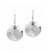 Hammer Texture Sterling Silver Earrings