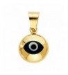 Yellow Gold Evil Charm Pendant