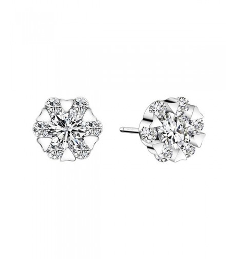 Zirconia Earrings LIKGUS Sterling Hypoallergenic