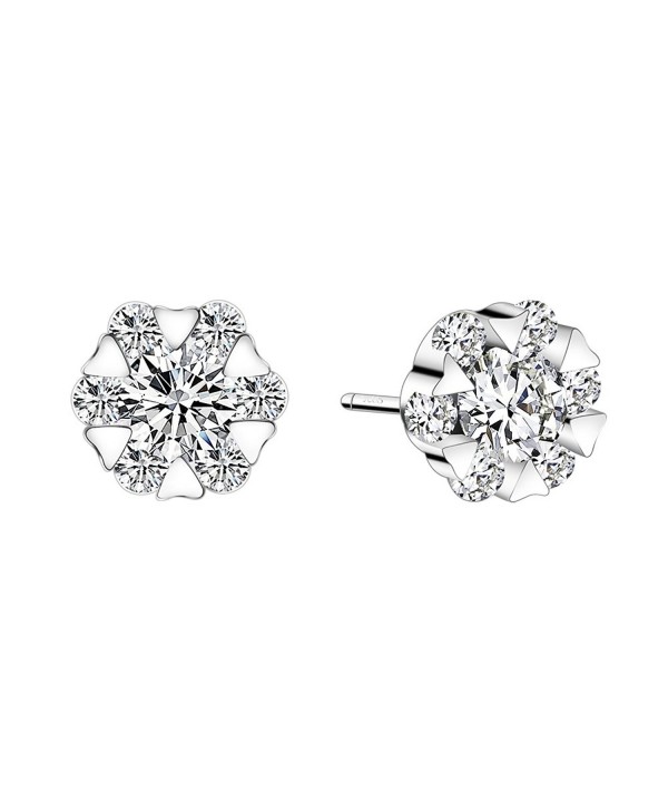 Zirconia Earrings LIKGUS Sterling Hypoallergenic