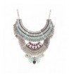 Antique Chunky Statement Crystal Necklace