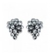 Twilight Silver Tone Fashion Crystal Earrings