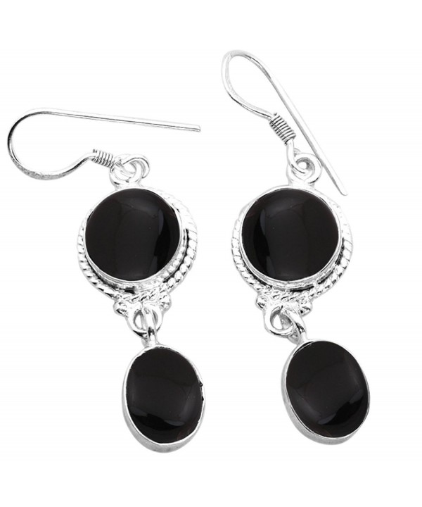 16 40ctw Silver Earrings Sterling Jewelry