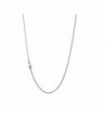 Sterling Spiga Wheat Chain Necklace Clasp RHODIUM