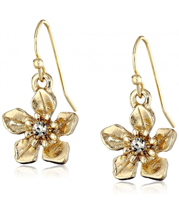 1928 Jewelry Marais Gold Tone Earrings