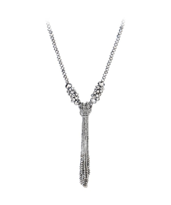 BaubleStar Rhinestone Necklace Statement Y Necklace BaubleStar Rhinestone Necklace Statement Y Necklace